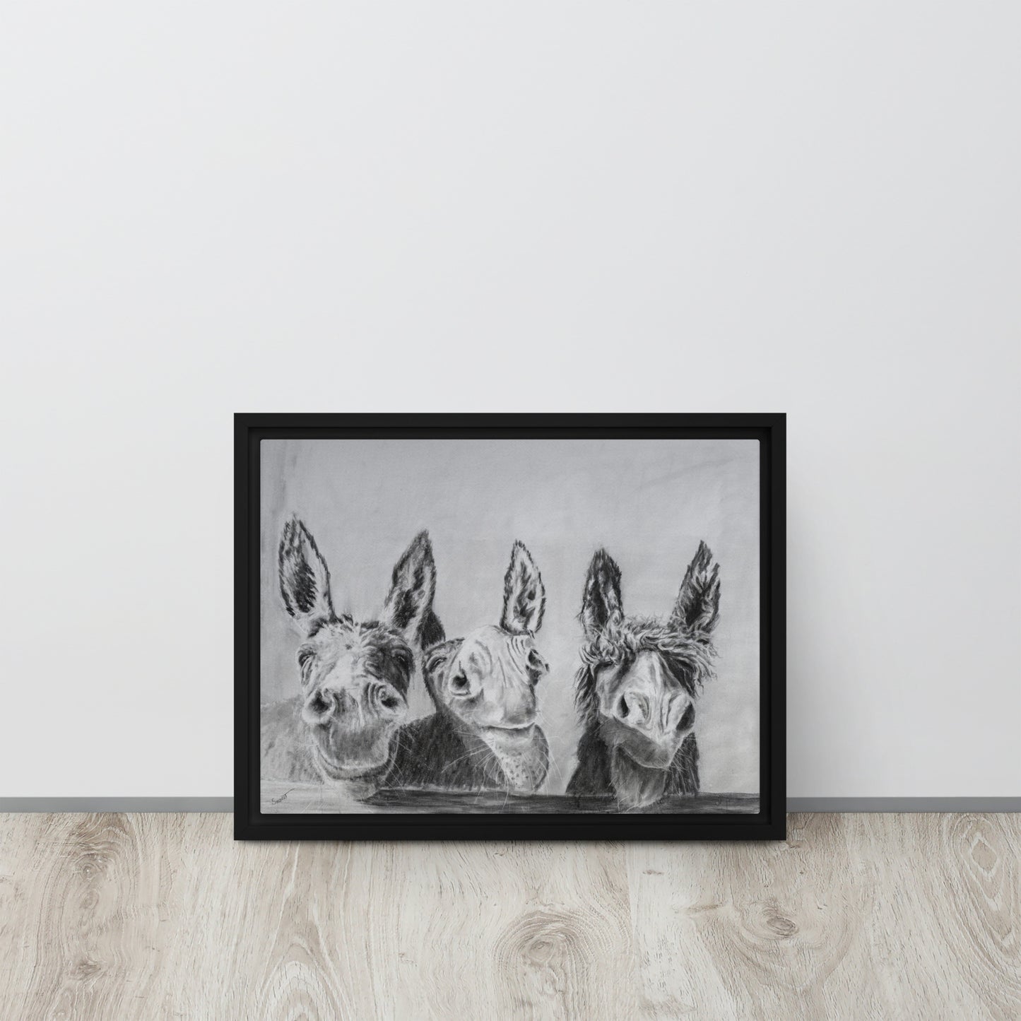 Framed canvas